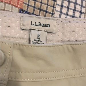 Ll bean hiking pants like new condition